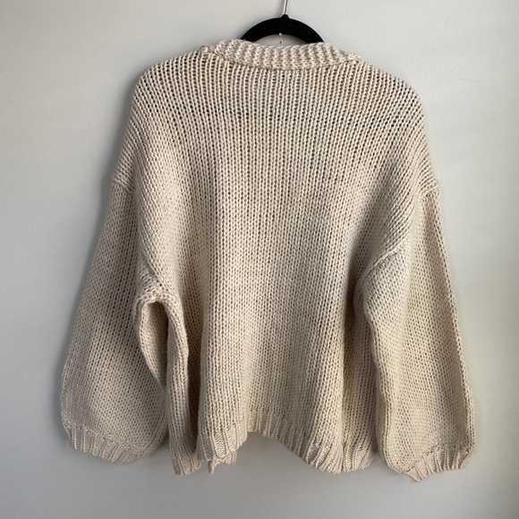 Vici Wall Flower Fall Knit Cardigan - Picture 2 of 4